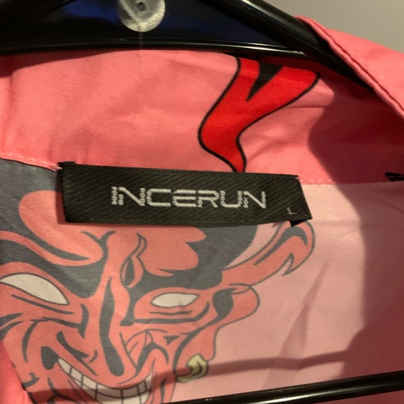 Incerun Demon Button Up - Picture 3 of 4